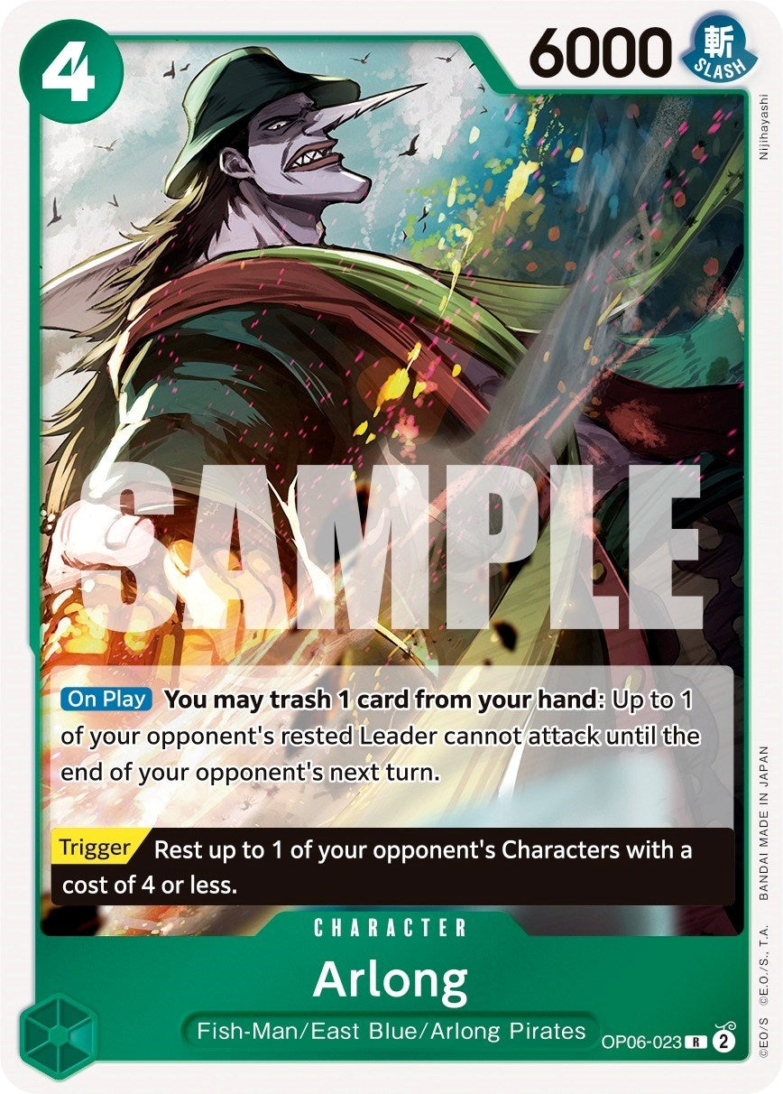 Arlong (6023) (OP06) - One Piece Card Game Single