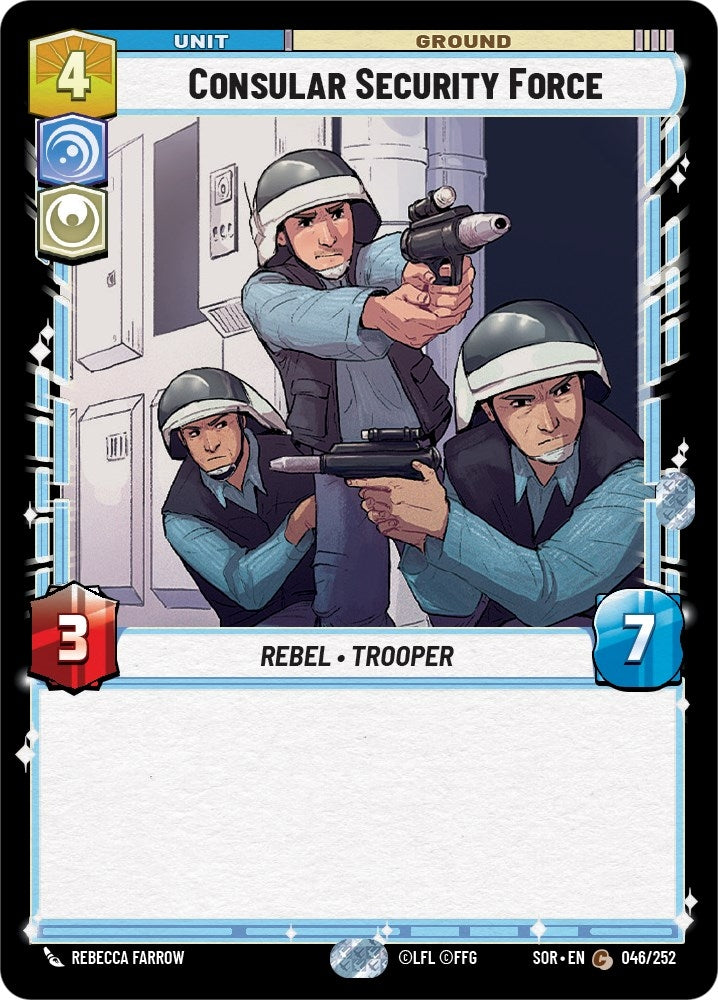Consular Security Force (46) (SOR) - Star Wars: Unlimited Single