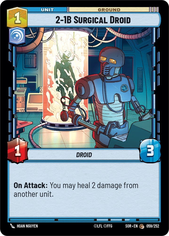 2-1B Surgical Droid (59) (SOR) - Star Wars: Unlimited Single