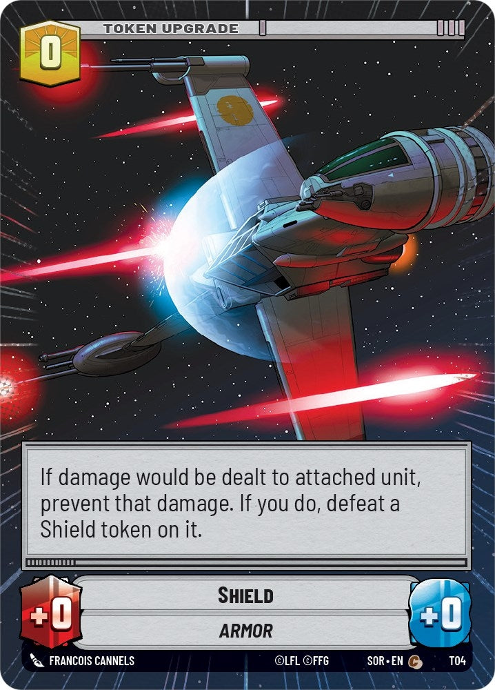 Shield (Hyperspace) (4) (SOR) - Star Wars: Unlimited Single