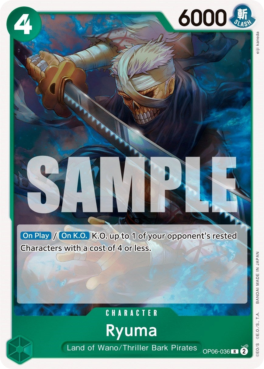 Ryuma (6036) (OP06) - One Piece Card Game Single