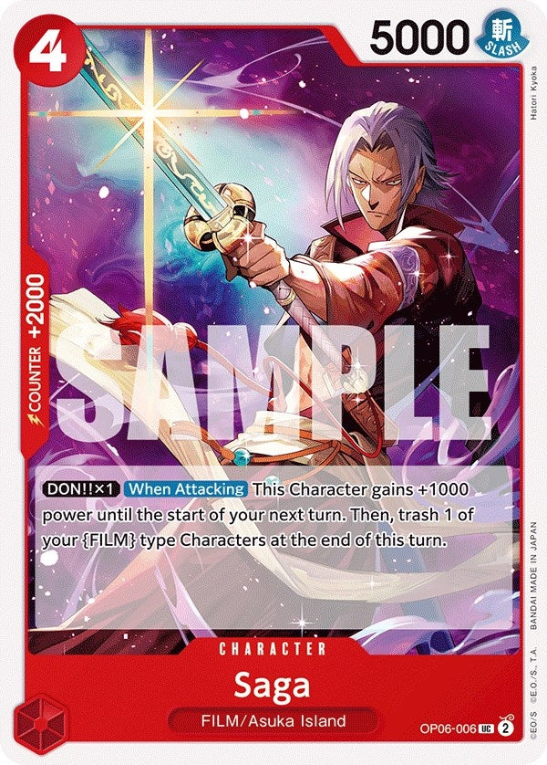 Saga (6006) (OP06) - One Piece Card Game Single