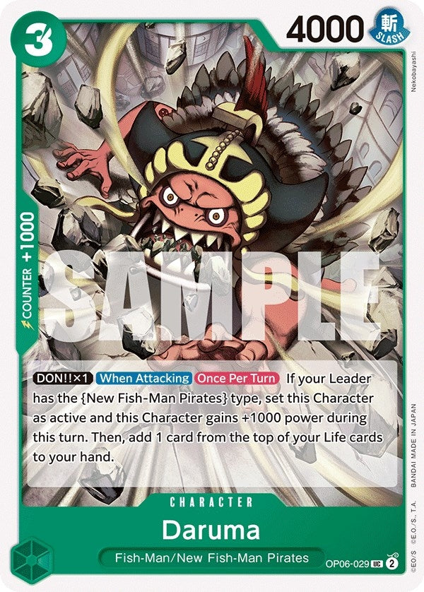 Daruma (6029) (OP06) - One Piece Card Game Single