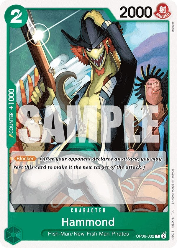 Hammond (6032) (OP06) - One Piece Card Game Single
