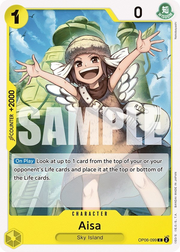 Aisa (6099) (OP06) - One Piece Card Game Single
