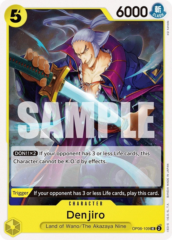 Denjiro (6109) (OP06) - One Piece Card Game Single