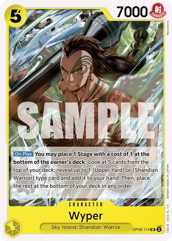 Wyper (6114) (OP06) - One Piece Card Game Single