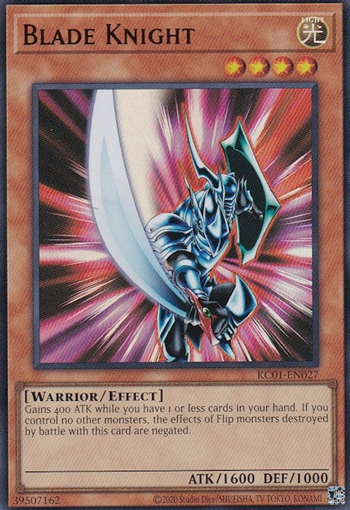 Blade Knight (1027) (KC01) - YuGiOh Single