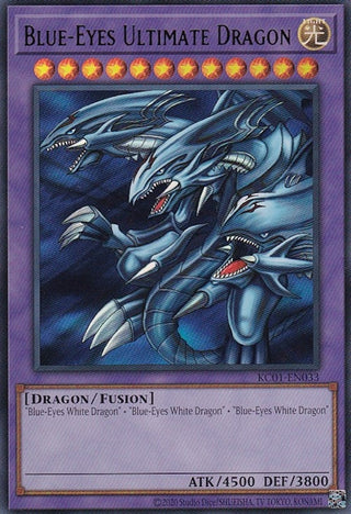 Blue-Eyes Ultimate Dragon (1033) (KC01) - YuGiOh Single