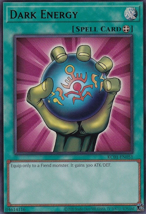Dark Energy (1051) (KC01) - YuGiOh Single