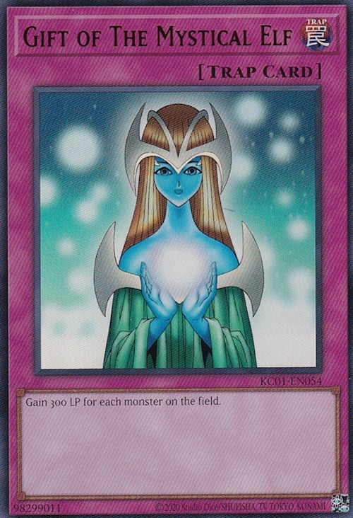 Gift of The Mystical Elf (1054) (KC01) - YuGiOh Single