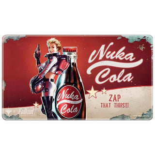 Fallout Nuka Cola Holofoil Standard Gaming Playmat for Magic: The Gathering - Playmats Sealed