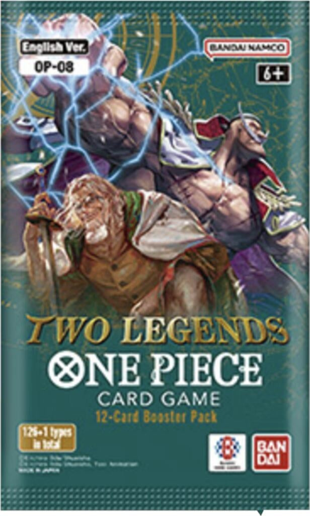 Two Legends - Booster Pack (OP08) - One Piece Card Game Sealed