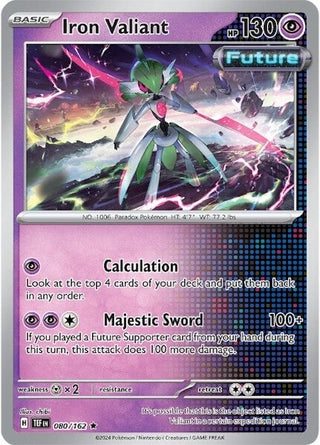 Iron Valiant - 080/162 (080/162) (TEF) - Pokemon Single