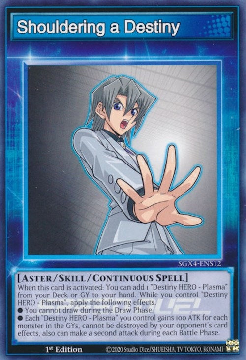 Shouldering a Destiny (412) (SGX4) - YuGiOh Single