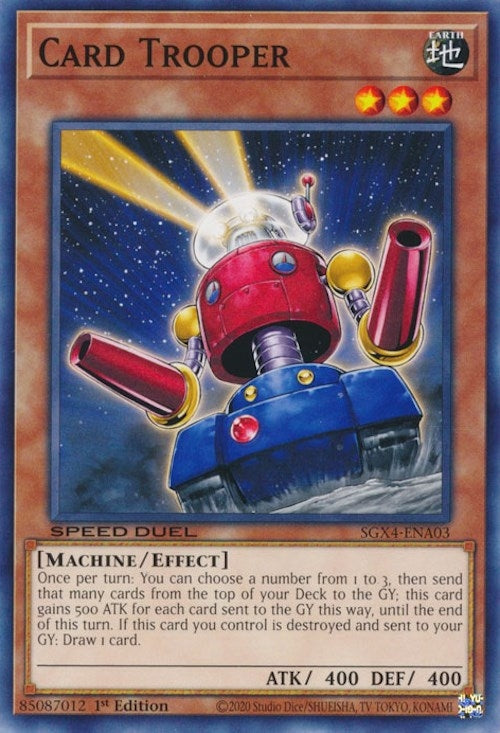Card Trooper (403) (SGX4) - YuGiOh Single