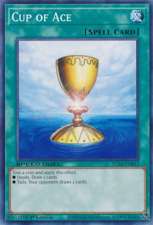 Cup of Ace (413) (SGX4) - YuGiOh Single