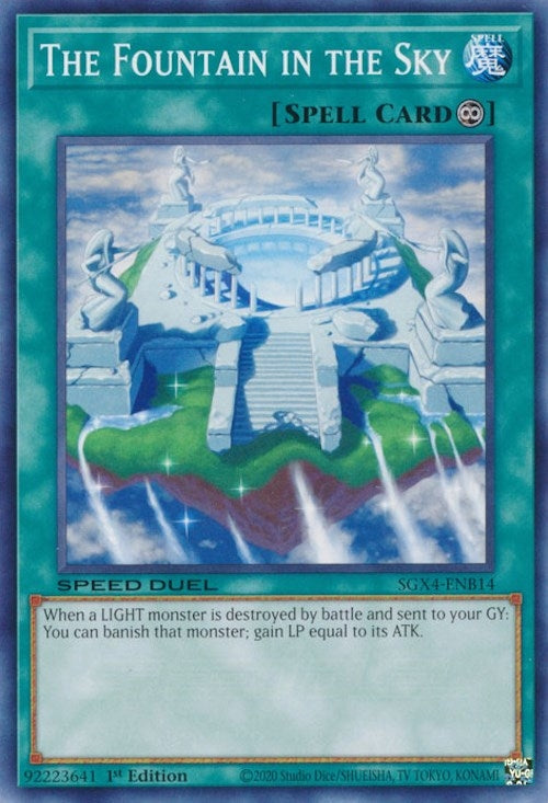 The Fountain in the Sky (414) (SGX4) - YuGiOh Single