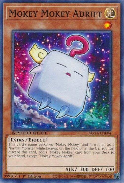 Mokey Mokey Adrift (404) (SGX4) - YuGiOh Single
