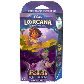 Disney Lorcana: Ursula’s Return Starter Deck (Amber & Amethyst) (4) - Disney Lorcana Sealed