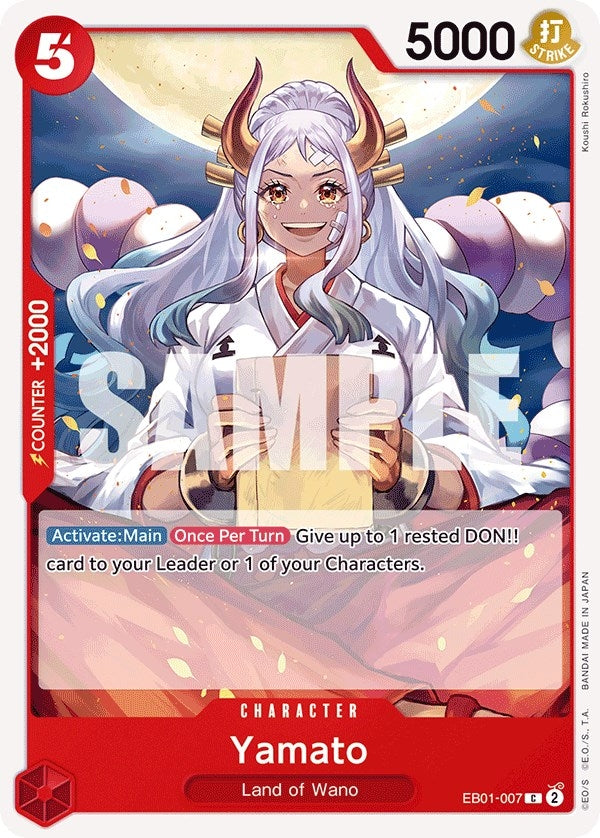 Yamato (1007) (EB-01) - One Piece Card Game Single