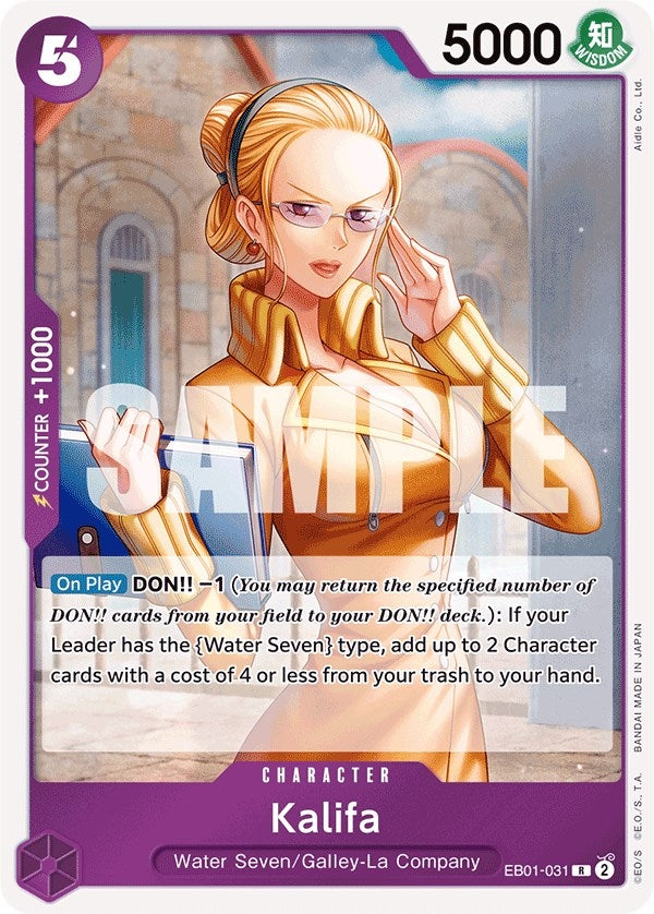 Kalifa (1031) (EB-01) - One Piece Card Game Single