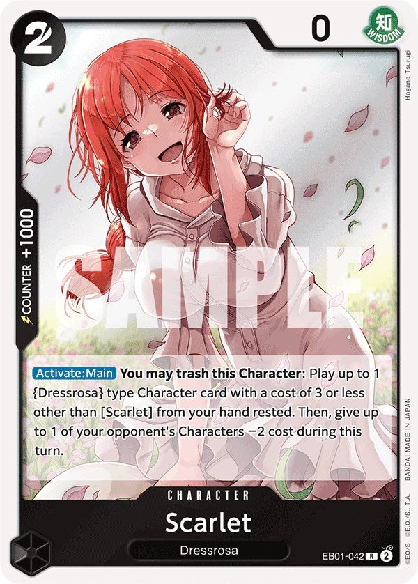 Scarlet (1042) (EB-01) - One Piece Card Game Single