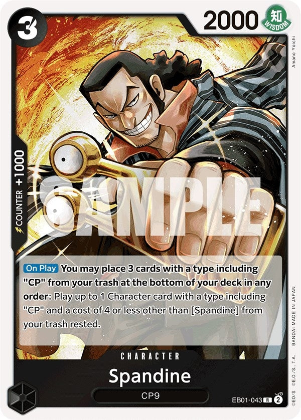 Spandine (1043) (EB-01) - One Piece Card Game Single