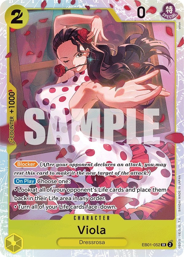 Viola (1052) (EB-01) - One Piece Card Game Single