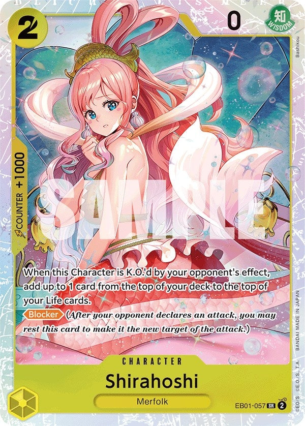 Shirahoshi (1057) (EB-01) - One Piece Card Game Single