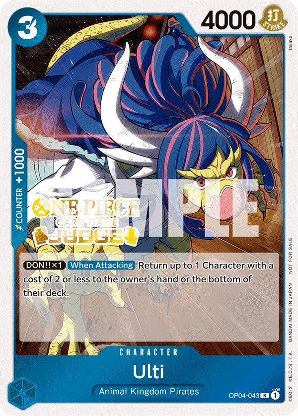 Ulti (Judge Pack Vol. 3) (4043) (OP-PR) - One Piece Card Game Single