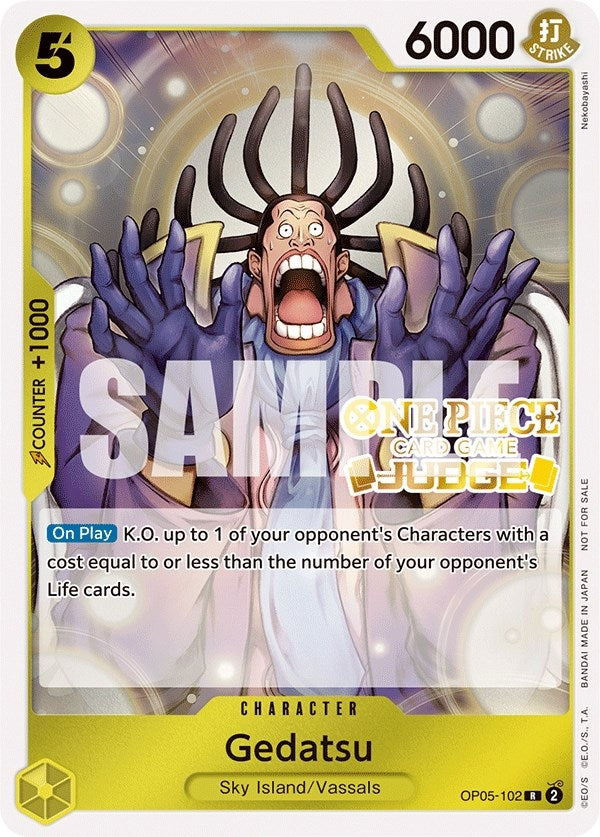 Gedatsu (Judge Pack Vol. 3) (5102) (OP-PR) - One Piece Card Game Single