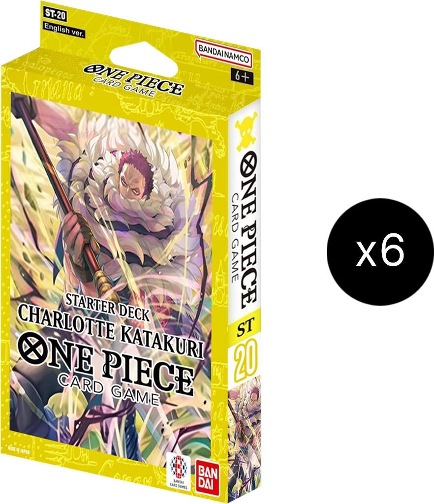 Starter Deck 20: YELLOW Charlotte Katakuri Display (ST-20) - One Piece Card Game Sealed