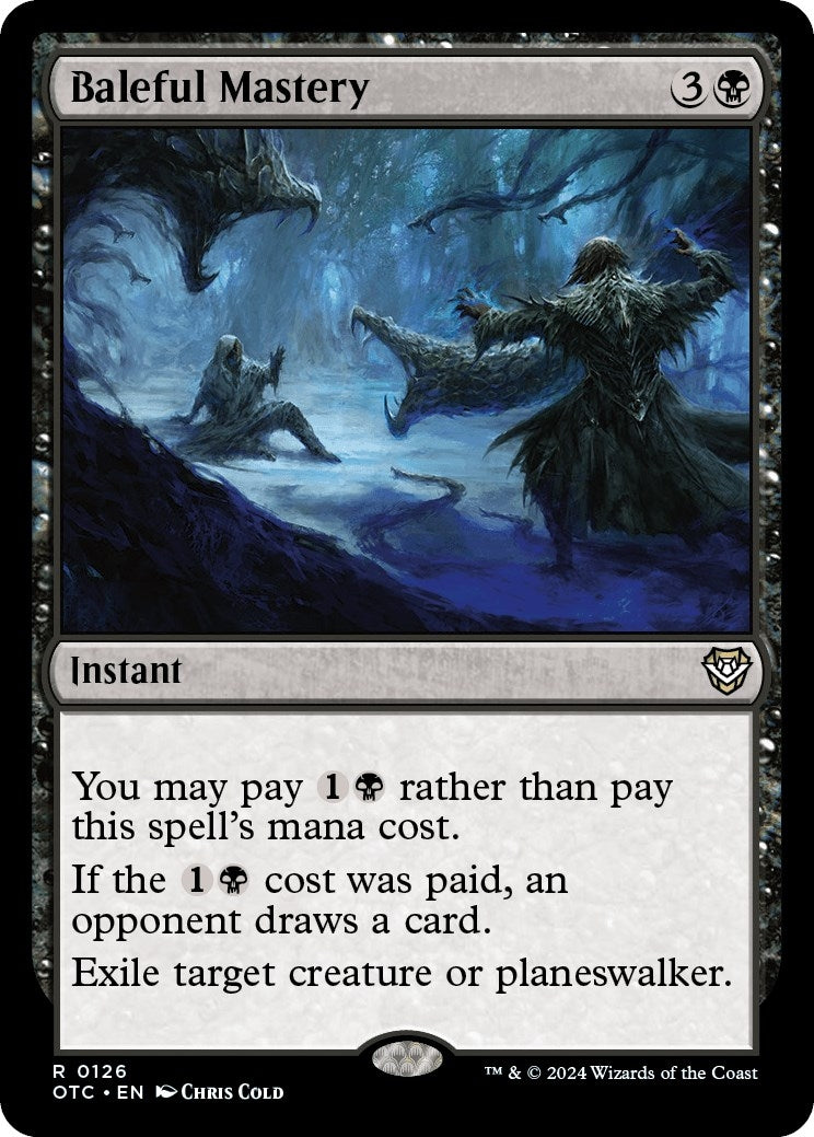Image for Baleful Mastery (126) (Outlaws of Thunder Junction) - Magic: The Gathering