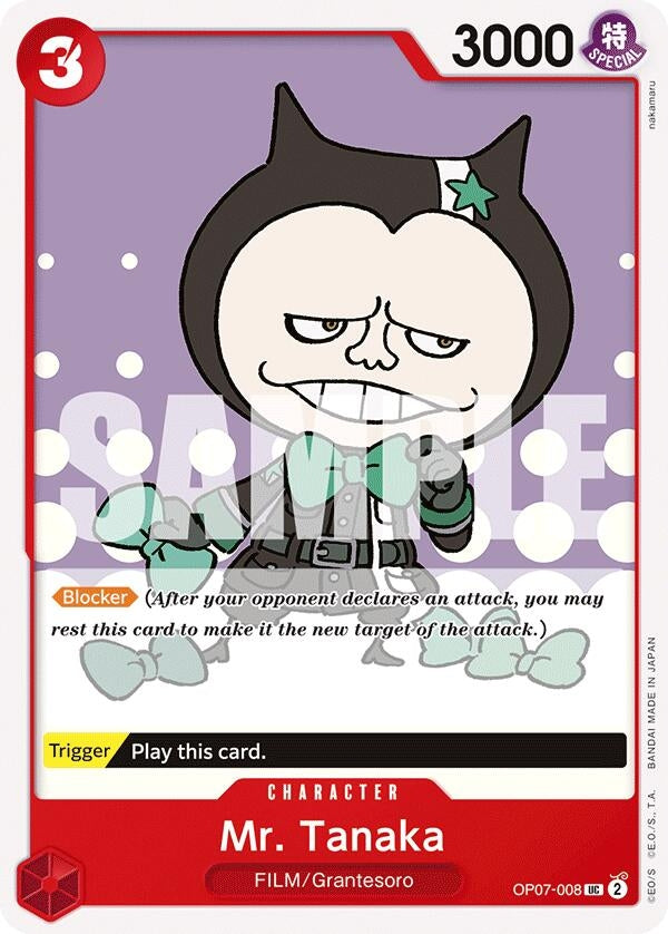 Mr. Tanaka (7008) (OP07) - One Piece Card Game Single