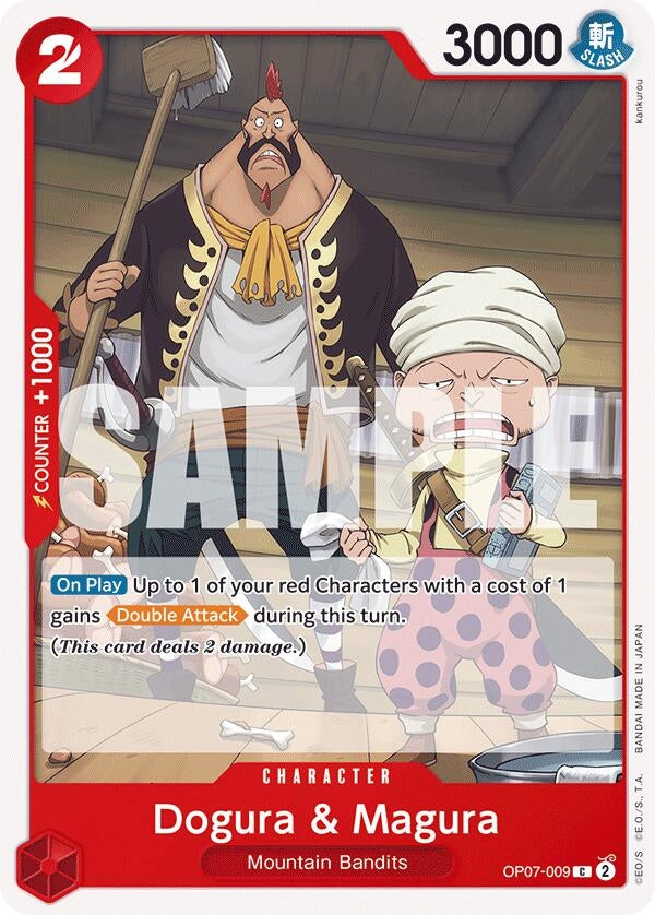 Dogura & Magura (7009) (OP07) - One Piece Card Game Single