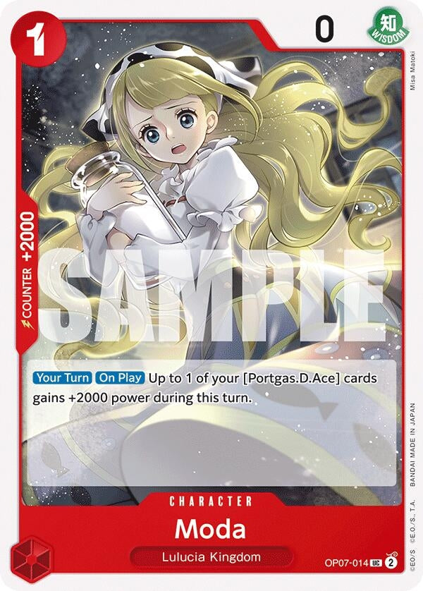 Moda (7014) (OP07) - One Piece Card Game Single