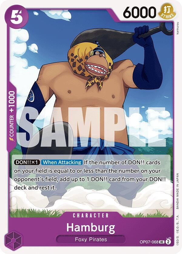 Hamburg (7068) (OP07) - One Piece Card Game Single
