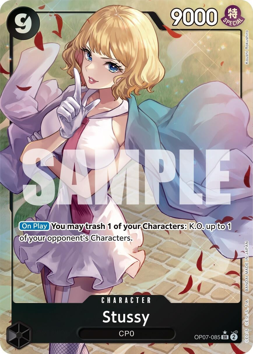 Stussy (Parallel) (7085) (OP07) - One Piece Card Game Single