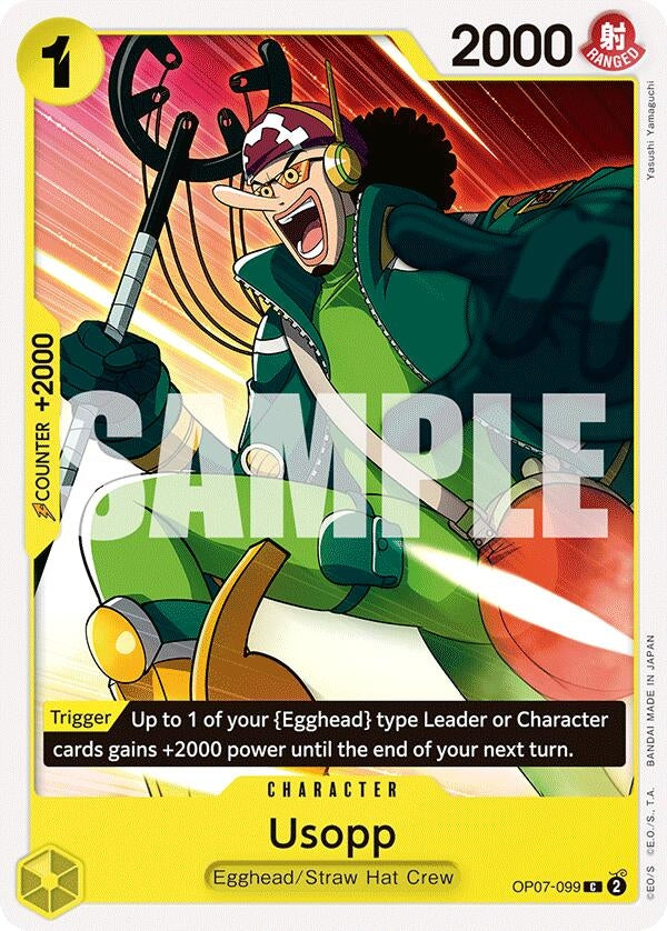 Usopp (7099) (OP07) - One Piece Card Game Single