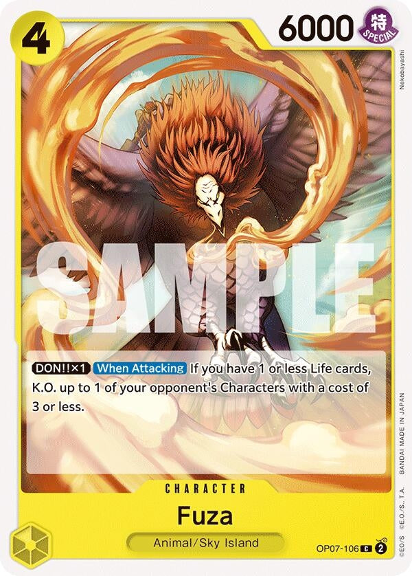 Fuza (7106) (OP07) - One Piece Card Game Single