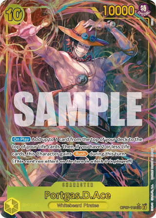 Portgas.D.Ace (119) (Parallel) (7119) (OP07) - One Piece Card Game Single
