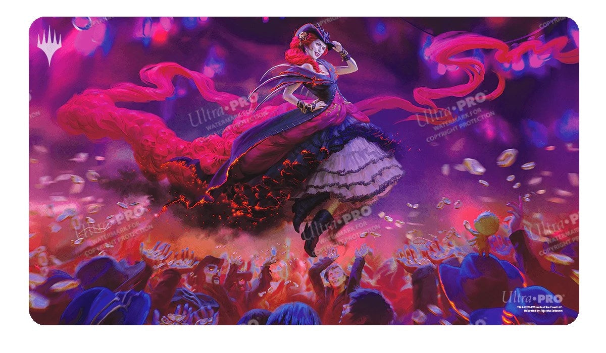 Outlaws of Thunder Junction Olivia Opulent Outlaw Standard Gaming Playmat for Magic: The Gathering - Playmats Sealed