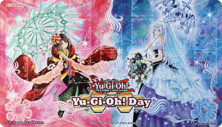 Yu-Gi-Oh! Day Game Mat: Rikka Queens Kanzashi and Teardrop (January 2022) - Playmats Sealed