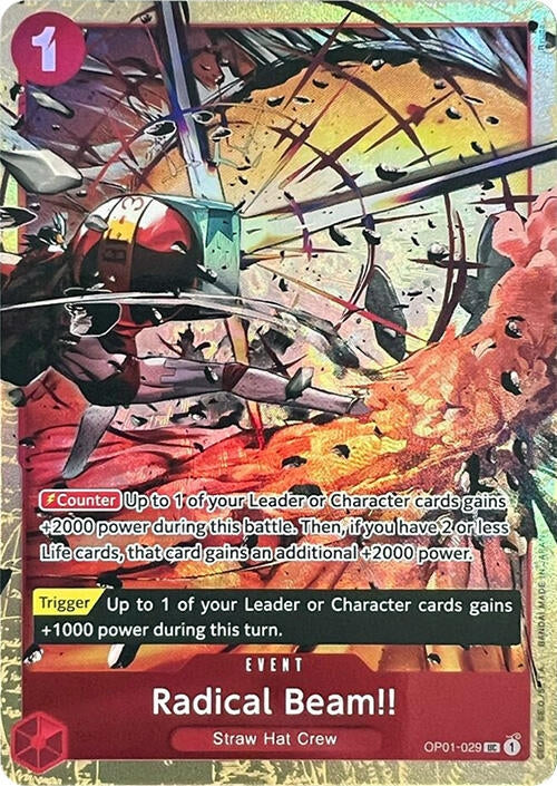 Radical Beam!! (Premium Card Collection -Best Selection Vol. 1-) (1029) (OP-PR) - One Piece Card Game Single