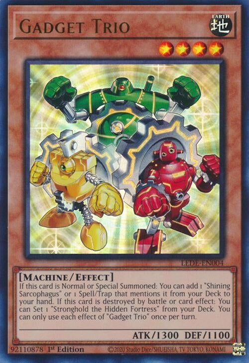 Gadget Trio (4) (LEDE) - YuGiOh Single
