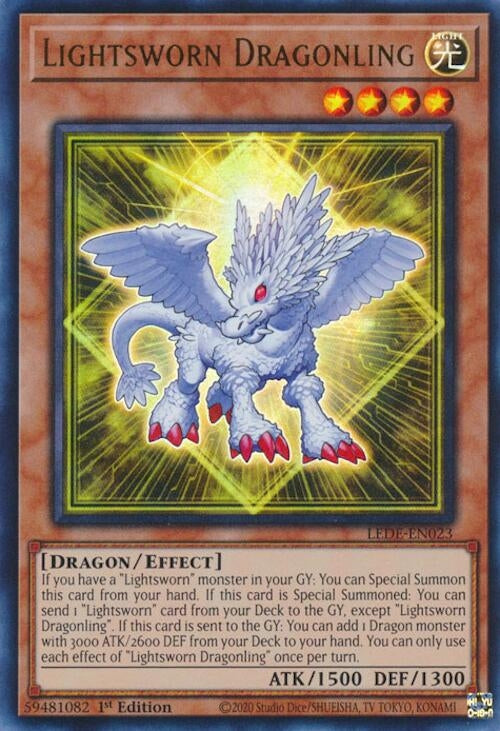 Lightsworn Dragonling (23) (LEDE) - YuGiOh Single