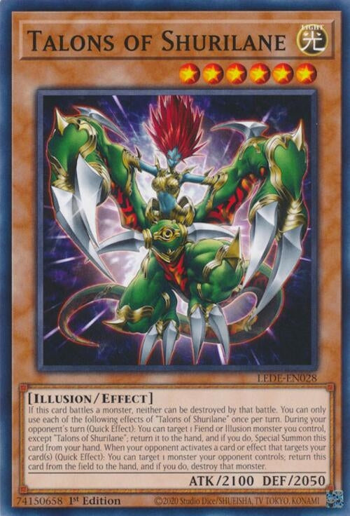 Talons of Shurilane (28) (LEDE) - YuGiOh Single