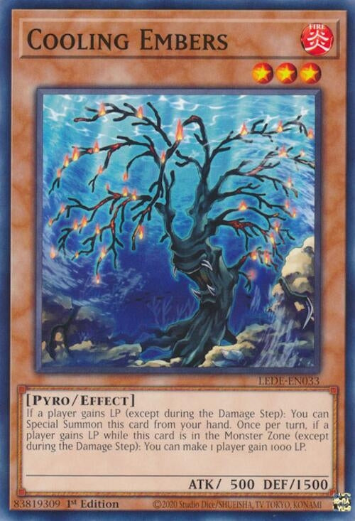 Cooling Embers (33) (LEDE) - YuGiOh Single