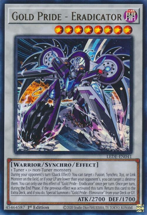 Gold Pride - Eradicator (41) (LEDE) - YuGiOh Single